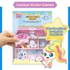 Hergestellt in Korea , KC-zertifiziert - Princess Catch! Teenieping Sticker- & Malbuch ( Fancy Heart Hachuping, Plie & Sappunping Edition) 3 Optionen
