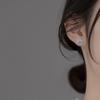 Korean Cartoon Style Cute Ghost Stud Earrings: Sweet and Versatile Forest-Inspired Design for Women