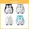 Large Resin Owl Figurine Cute Cartoon Animal Decor Ideal For Diy Garden Miniature