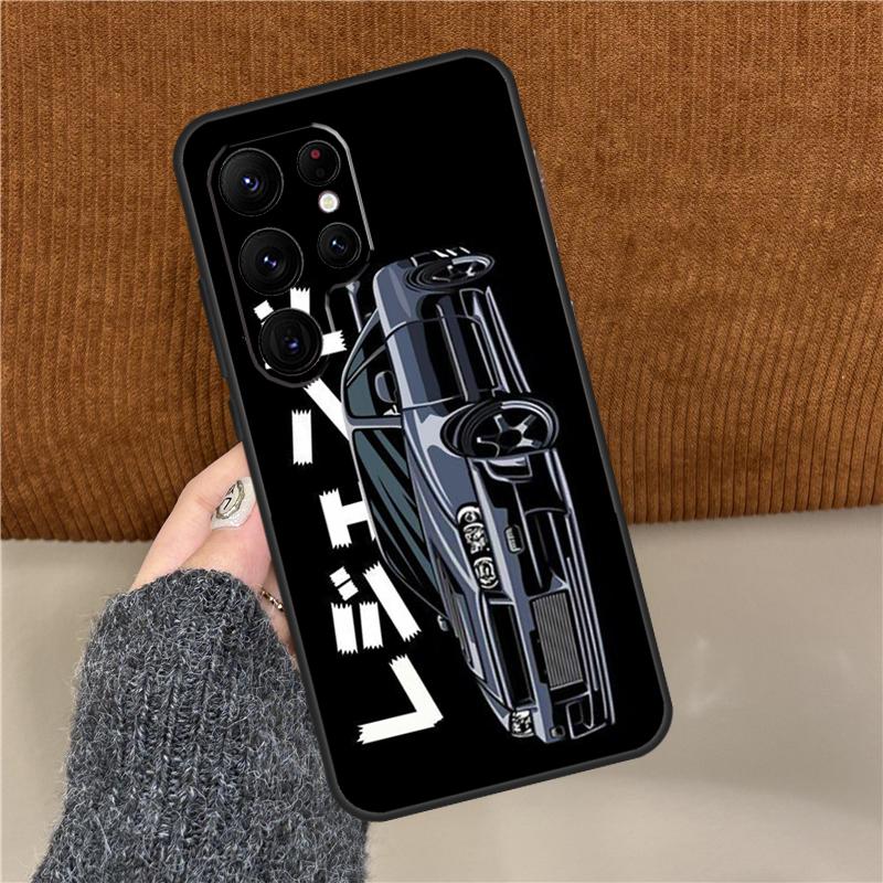 Tokyo JDM Drift Sport Car Phone Case For Samsung Galaxy S25 Ultra S9 S10 Plus S20 S21 S22 S23 FE S24 Ultra Back Cover