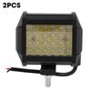 2PCS 4in 72W LED Work Light 30 degrees  Spotlight IP67 Lamp for Off Road Truck  SUV Boat 12V 24V