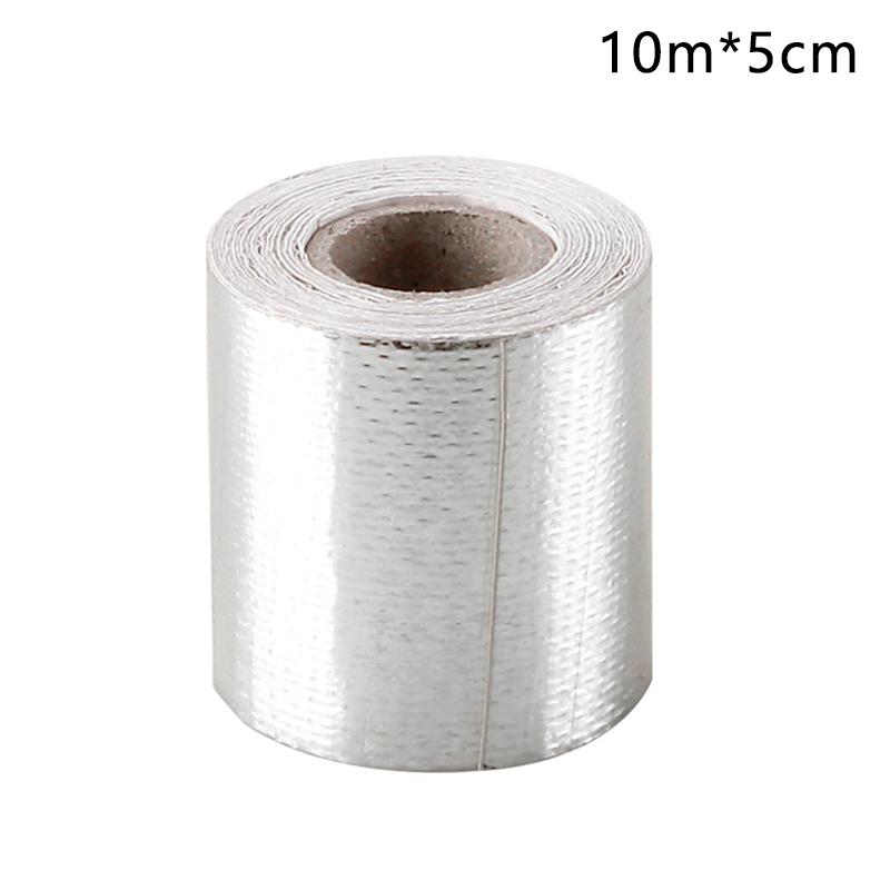 5Cm 5/9/10M Gold Car Motorcycle Exhaust Wrap Pipe Header Heat Insulation Roll Tape Turbo Heat Exhaust Thermal Wrap Tape