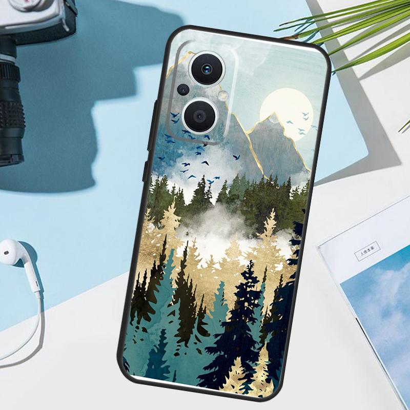 

Mountain Cover For OPPO Reno 11 Pro 10 12 13 14 14F 13F 12F 11F 7 8 Lite OPPO Find X6 X5 X8 X9 Pro Case OPPO Reno11