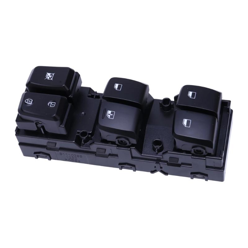 93570-J9100 Driver Window Control Assembly for Listed 2018-2022 Fitment, Black Button Panel for Routine Window Operation Repair Use
