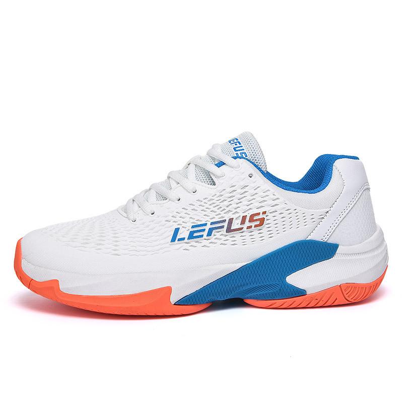 Professional Men's and Women's Tennis Shoes, Genuine Cushioning Support Training Shoes, Mesh Surface, Breathable, Wear-resistant, Comfortable
