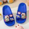 Cartoon Kids' Non-Slip PVC Flip-Flops: Unisex, Indoor/Outdoor, Soft Sole, Summer Slippers.