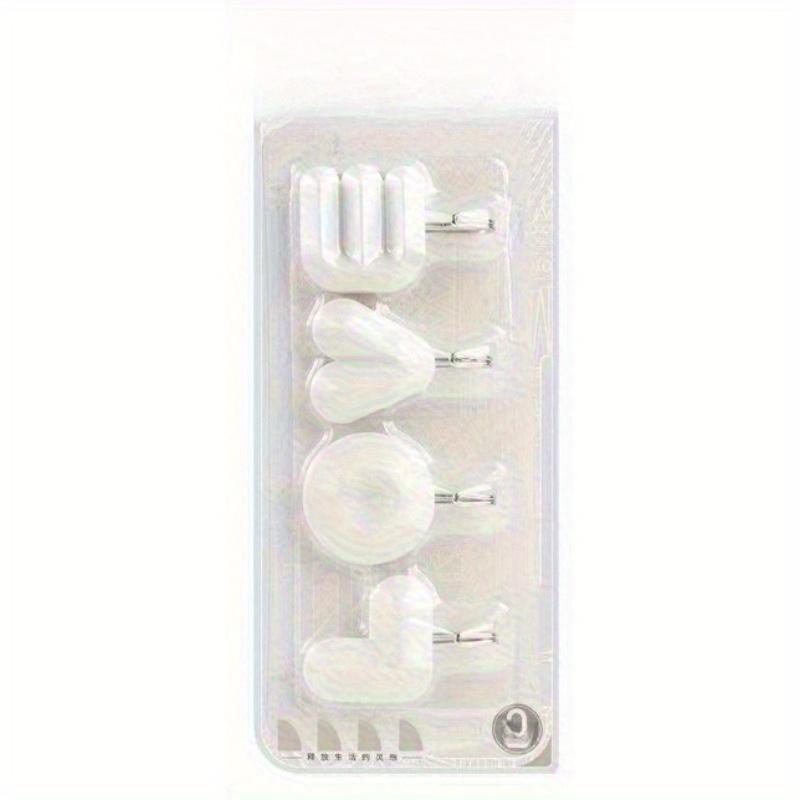 

Настенные крючки с надписью «Любовное письмо», прочный пластиковый липкий крючок, держатель для хранения полотенец и пальто, органайзер для ключей, подвесная стойка, скандинавский домашний декор белый