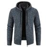 Cardigan  Leisure  Loose  Hooded Hood  Knitted Sweater