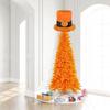 Tree Top Pumpkin Hat Party Atmosphere Topper Pumpkin Decoration