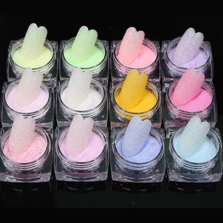 Japanese Iridescent Nail Art Candy Coating Powder - Starlight Sugar Effect