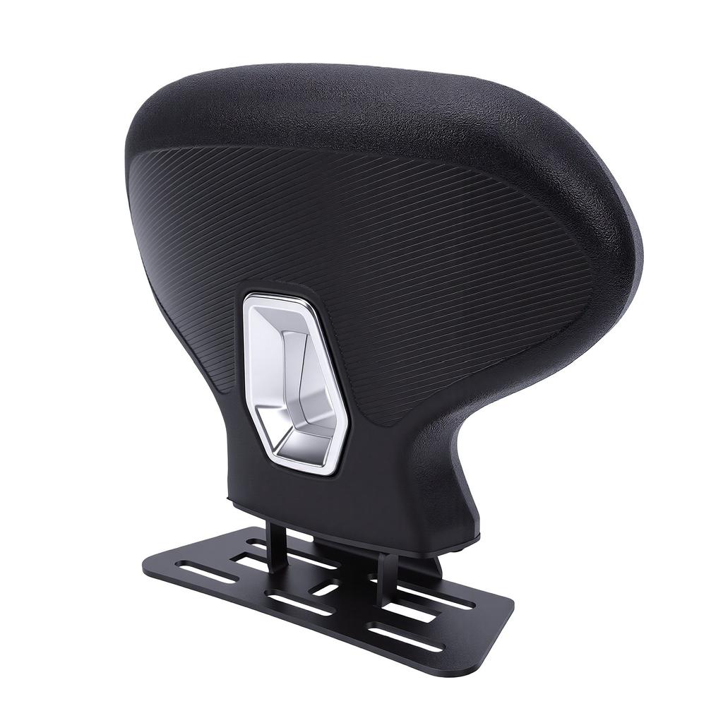 Motorcycle Rear Backrest Soft PU Black Universal Passenger Back Support For ATV Scooter Cruiser Moped