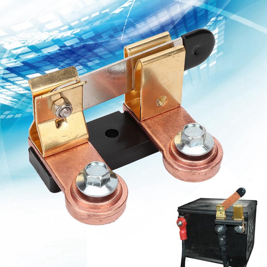 Car Battery Disconnect Knife Blade Terminal Battery Cut Off for Modification Car Battery Cut Off