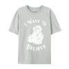 I Want To Believe Santa Funny Christmas Santa Halloween Line Tops Tees Crew Neck Combed Cotton Unisexs T Shirt