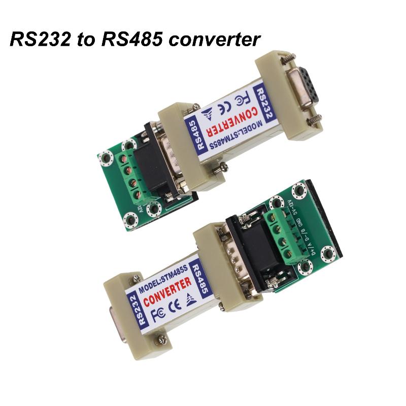 1 Stück Rs232 Rs485 Adapter 232 485 Buchse Industriell Hohe Leistung Rs232 zu Rs485 Bidirektionaler Konverter