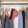 3 Packs Hat Hangers for Closet, Hat Organizers, Baseball Caps, Stainless Steel Hat Storage Hook, Hat Rack, Slip-Resistant, Space-Saving, Black