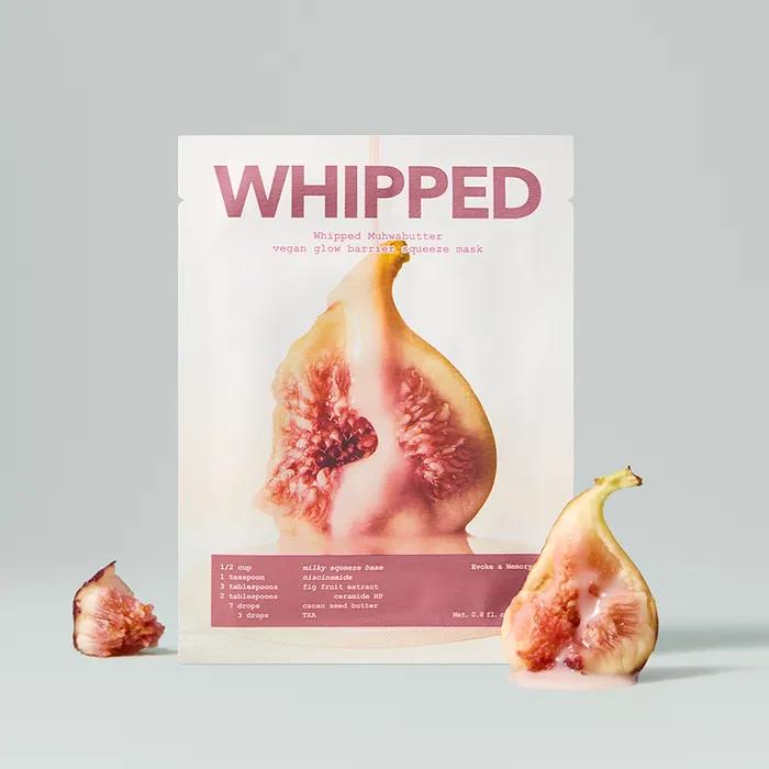 Whipped Fig Butter Vegan Glow Barrier Squeeze Mask 10ea