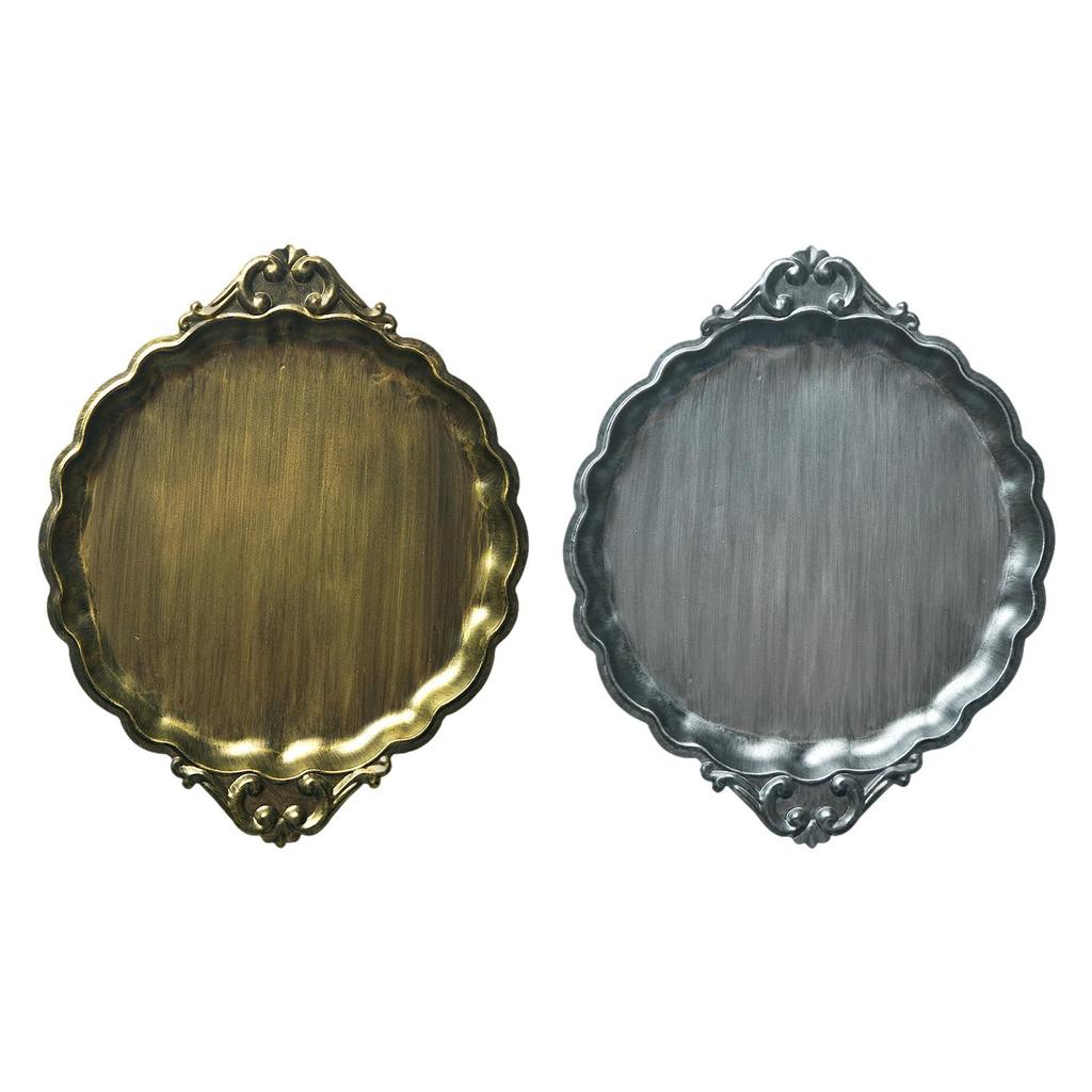Decorative Tray Plate Jewelry Multipurpose Elegant Storage Vintage Photography