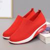 New Summer Women's Mesh Shoes Breathable Sports and Leisure Korean Version Trend Versatile Hollow Soft Sole Mesh Shoes Board Shoes