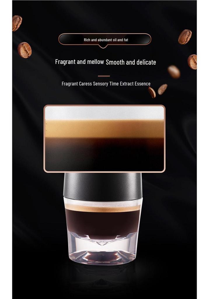 Portable 3-in-1 Hand-Press Coffee & Espresso Maker for Travel