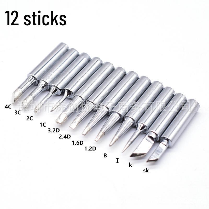 Soldering Iron Tips: B-Grade, 5, 10, or 12-Pack, 936 Model, Various Types Available