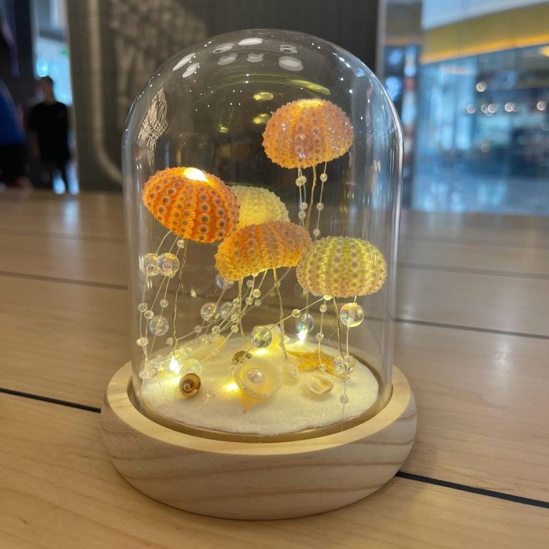 DIY Luminous Sea Urchin Night Light Kit - Birthday Gift for Girlfriend