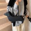 Three-dimensional Dachshund Shoulder Bag PU Leather Retro Dog Shaped Handbag Korean Design Underarm Bag Funny Cartoon Purse Sac