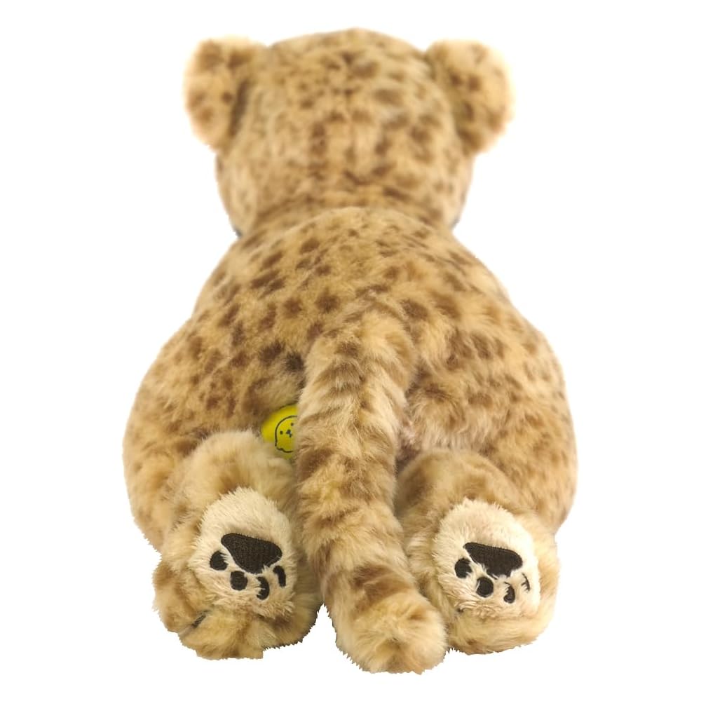 Sunlemon Baby Cheetah Plush Toy 16x42x16cm Cute Animal Stuffed Toy for Infants