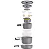 Non-Stick Portable Cookware Set with Teapot for 5-6 People - DS-508 Camping & Picnic Set