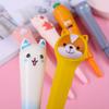 10pcs 0.5mm Cute Pen Pinched and Neutral Pen Student School Supplies Cartoon Creative Stationery Soft Neutral Pen