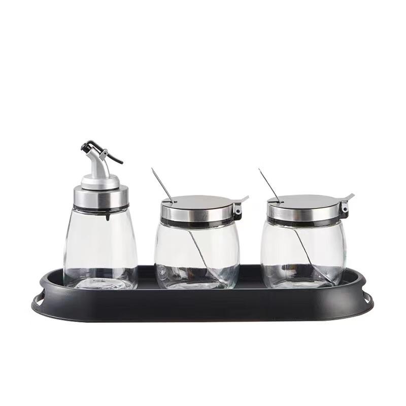 

Hanlu Glass Condiment Set