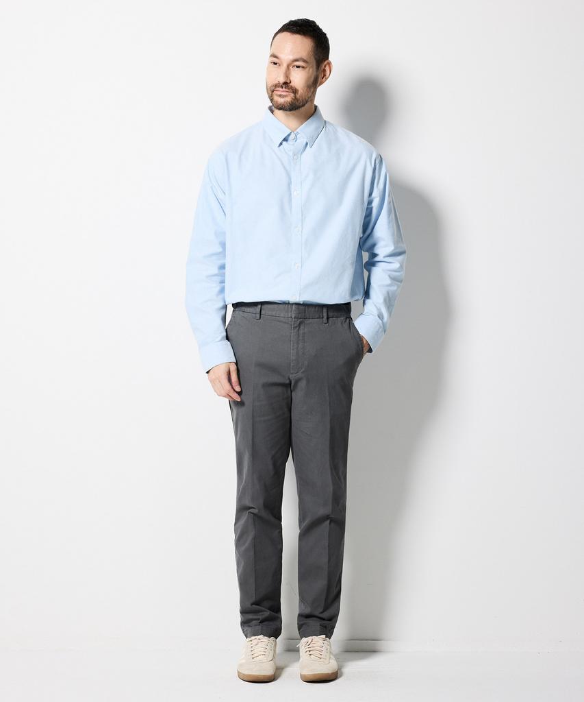 STCO Diems [Hidden Band] Bio-Washed Chino Pants Charcoal (Tapered Fit)_Dpavz02Csg