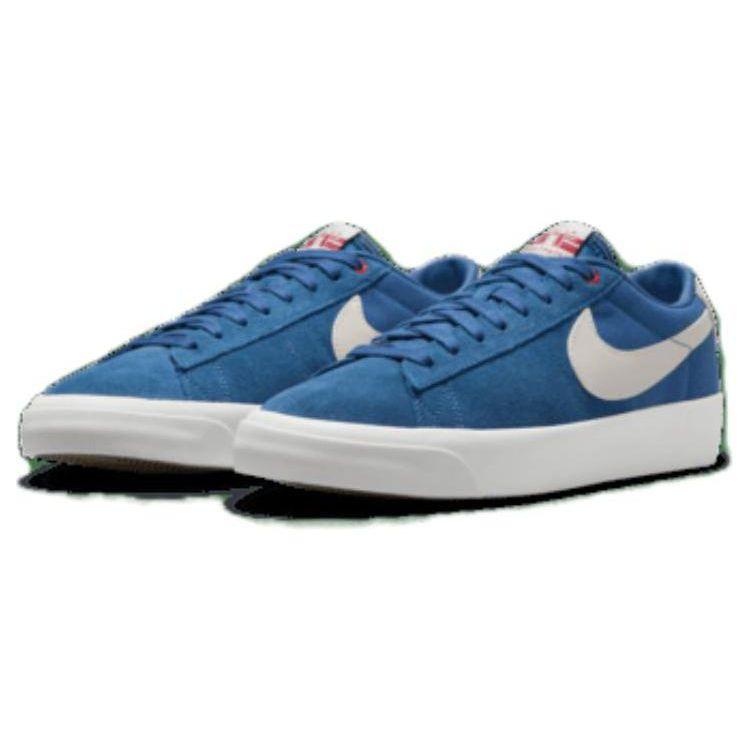 Nike Zoom Blazer Low Pro GT SB Court Blu Unisex Sneakers University-Red Light-Orewood-Brown DC7695-403