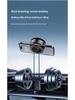 2026 Metal Magnetic Car Phone Holder with Suction Cup for Dashboard Navigation