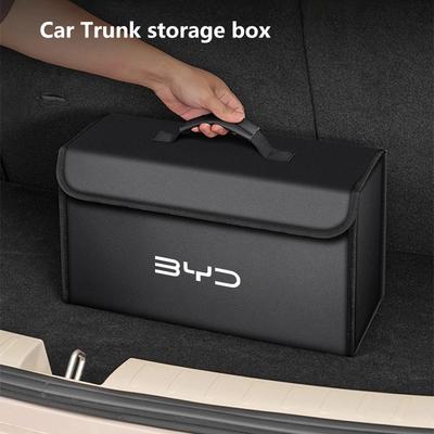 NEW Car Trunk Storage Box Organizer Foldable Stowing Tidying Bag For BYD Atto 3 Dolphin Seal Tang Song Yuan Han 2025 Accessories