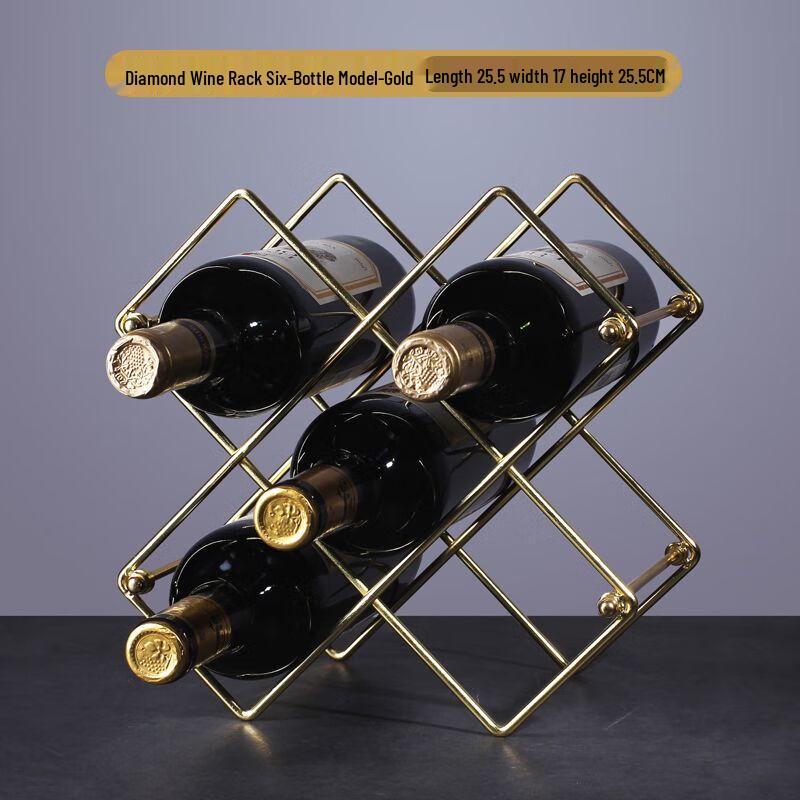 

Modern Decorative Iron Wine Racks