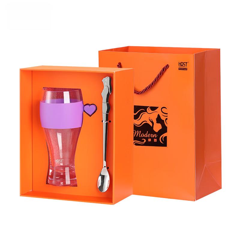 Modern Lady Crystal Coffee Cup Gift Set