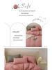 "Pure Color Sanded Four-Piece Bedding Set - Simple Style Quilt, Bedsheet for Dorms, Autumn/Winter."