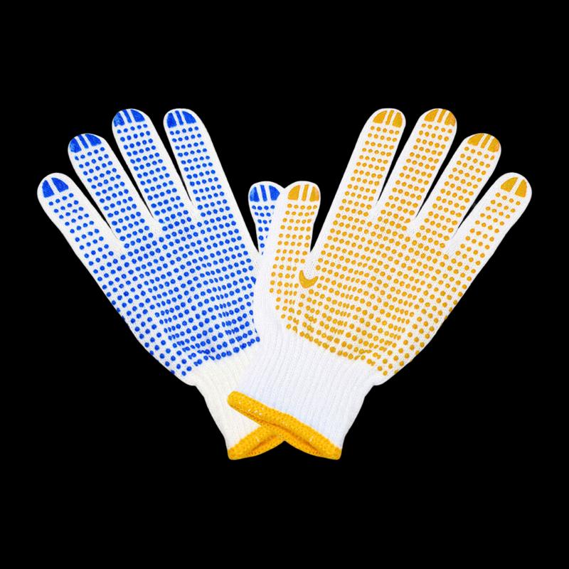 NHZHIW PVC Dotted Wear-Resistant Work Gloves