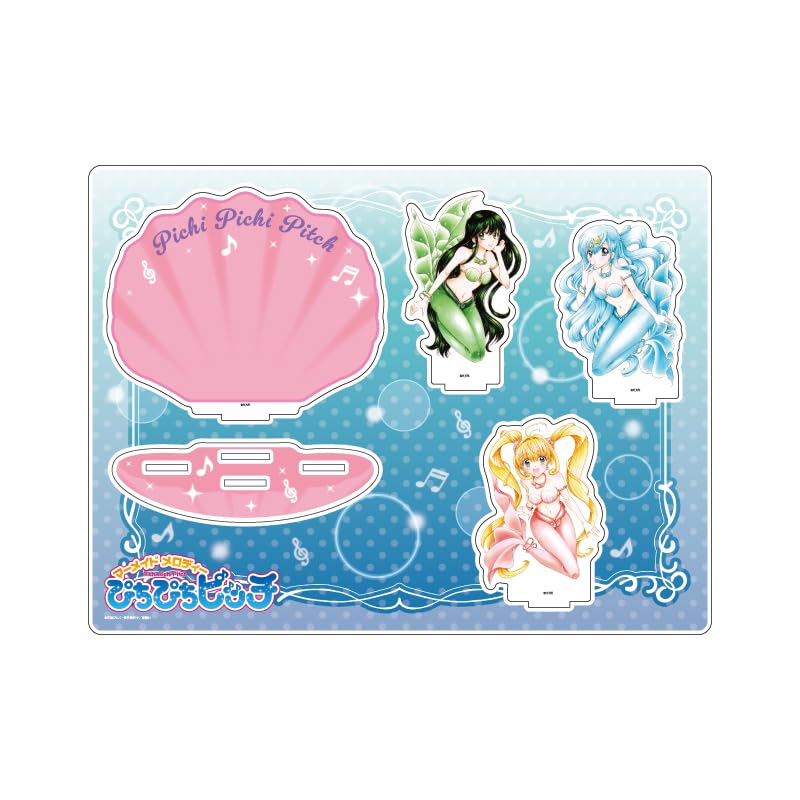 Mermaid Melody Pichi Pichi Pitch 01 Lucia & Nami & Lina [Official Illustration] Acrylic Diorama