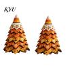 Pacchetto Completo Materiale da Cucito Kit Artigianale Albero di Natale in Tessuto Trapuntato Fai da Te, Set Regalo Fatto a Mano Patchwork Vintage per Insegnanti Amici Natale, da Tavolo