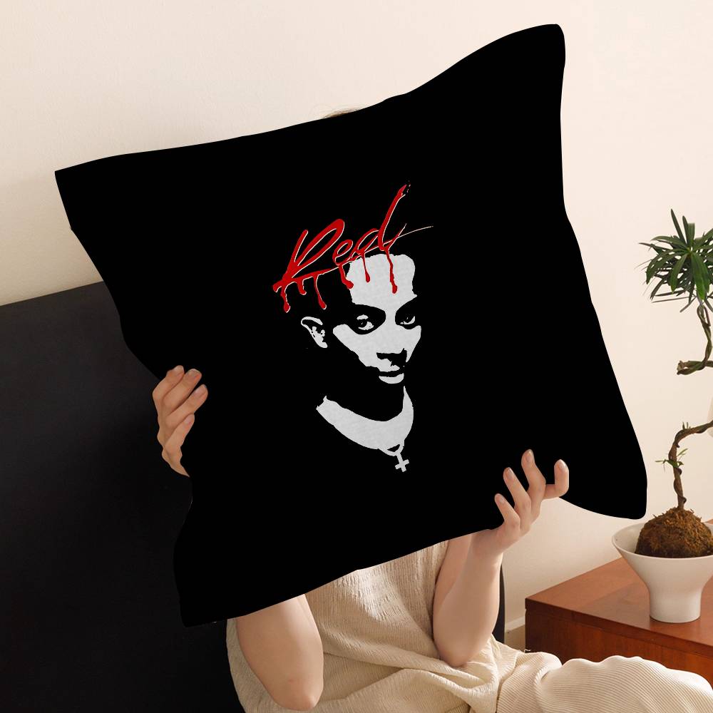 Hip Hop Playboi Carti I Am Music Personalized Pillow Cover Kids Bedroom Wild Party Decor Pillowcase Kid Birthday Shower Gift