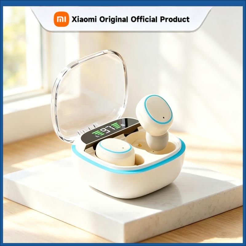 Xiaomi TWS Wireless Headphones LED Power Earphones Digital Display Headset Stereo Sound Bluetooth-compatible 5.3 for Smartphones