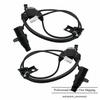 Rear Left & Right Side ABS Speed Sensor Set For 2008-2013 Toyota Highlander 4WD