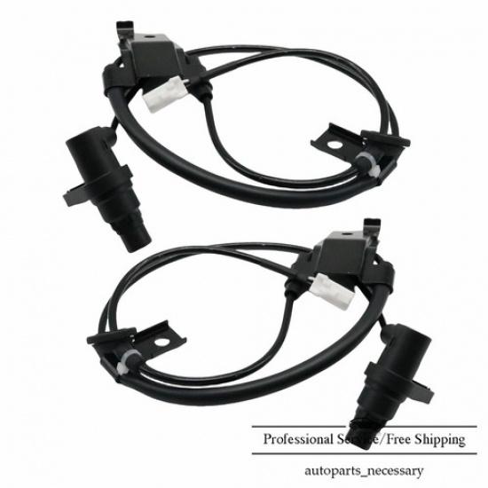 Rear Left & Right Side ABS Speed Sensor Set For 2008-2013 Toyota Highlander 4WD