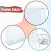 Outdoor Brochure Holder, Pamphlet Holder A5 with Screws, Advertising Display Box, Literature