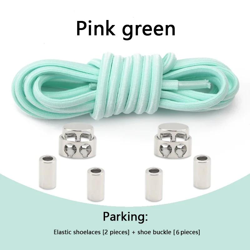 No Tie Shoelaces Tieless Elastic Shoe Laces Round Shoelace Sneakers for Kids and Adult with Strong Lock and Speed Shoestrings