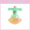 Candy Colored Press Type Rotating Gyroscope With Lighting Function Children Toy For Kids And Students