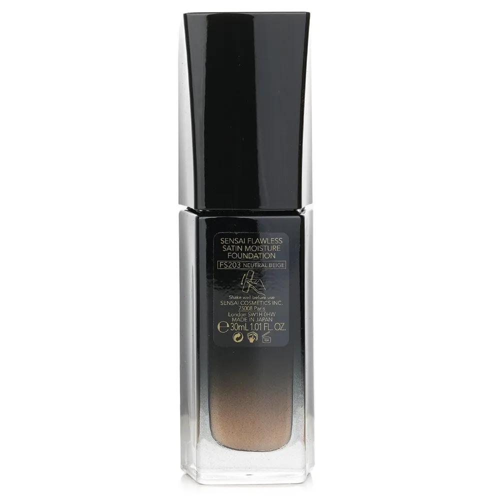 Sensai Flawless Satin Moisture Foundation - FS203 Neutral Beige 30ml/1.01oz