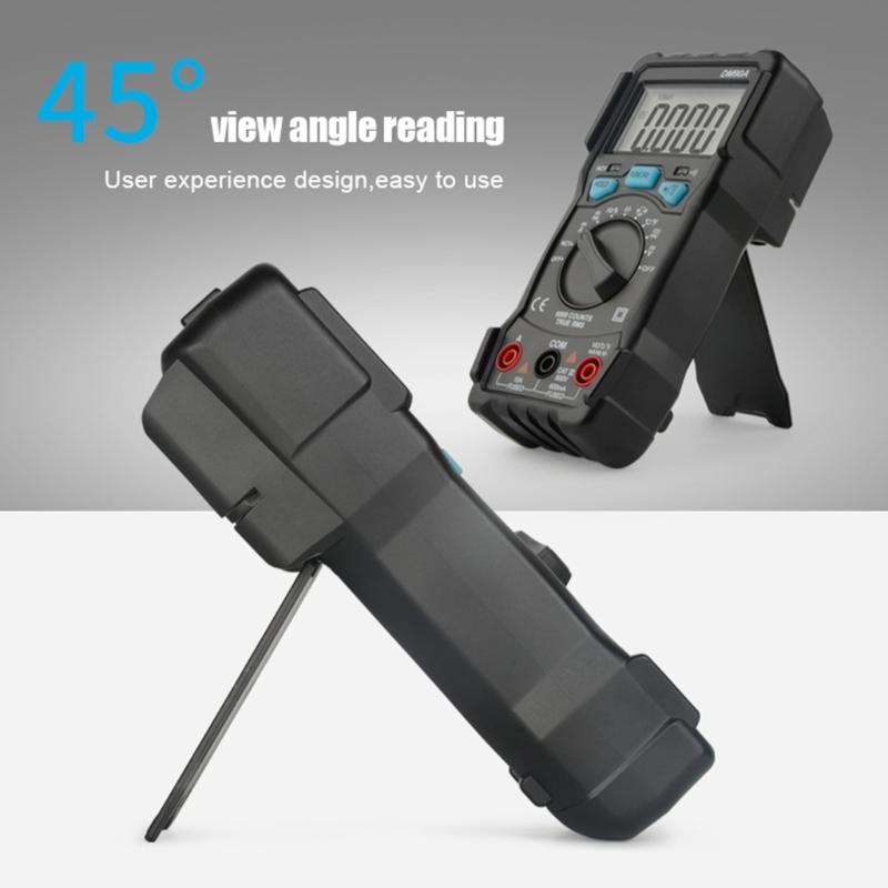 Digital Multimeter 6000 Counts NCV Function AC/for DC Voltage Resistance Meter Tester Capacitance Diodes Data Hold Funct