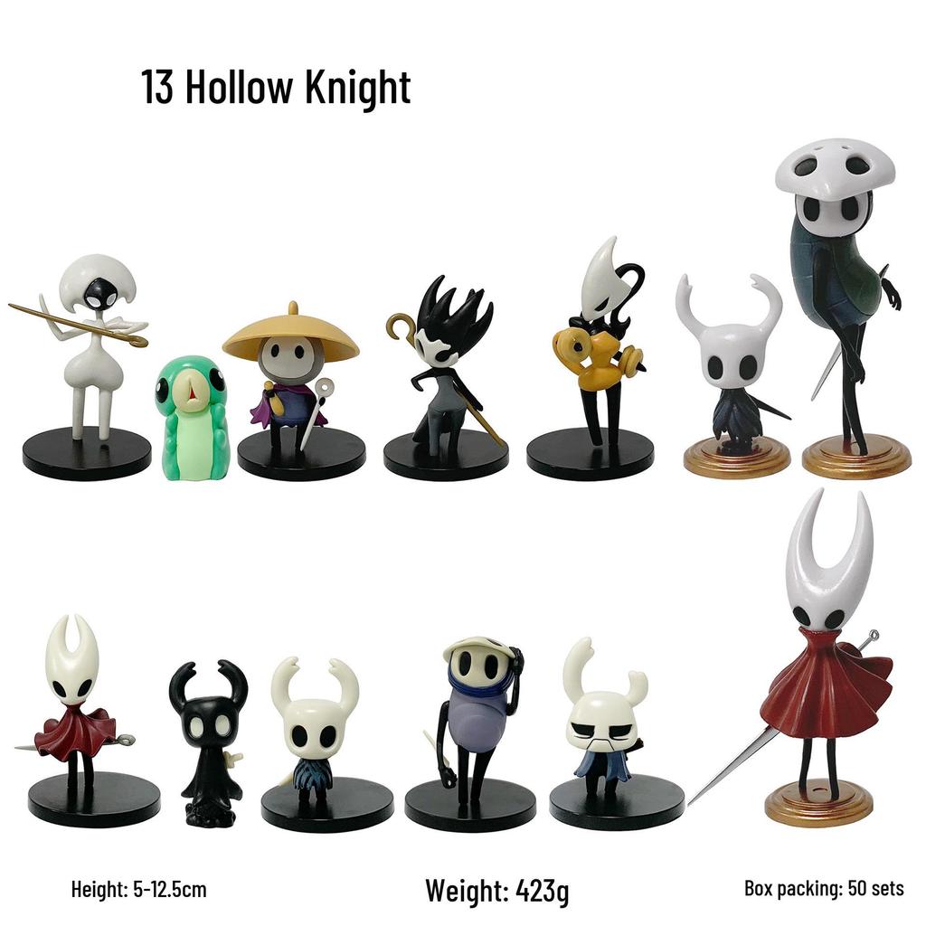 Hollow Knight Battle Edition: Pale Hornet & Quirrel Figurine Set